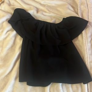 Black wilfred off the shoulder blouse XS